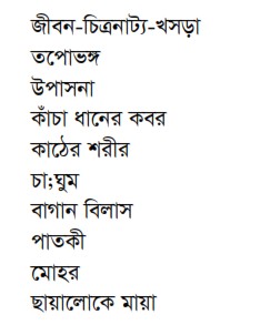 Kather Sharir contents